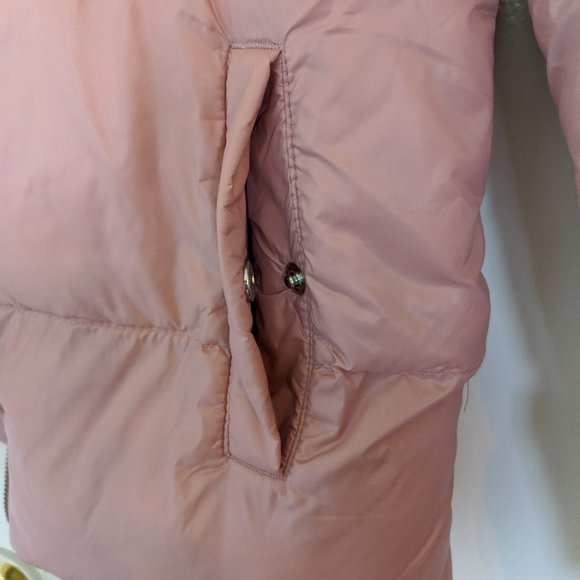Pink puffer jacket - Picture 3 of 6